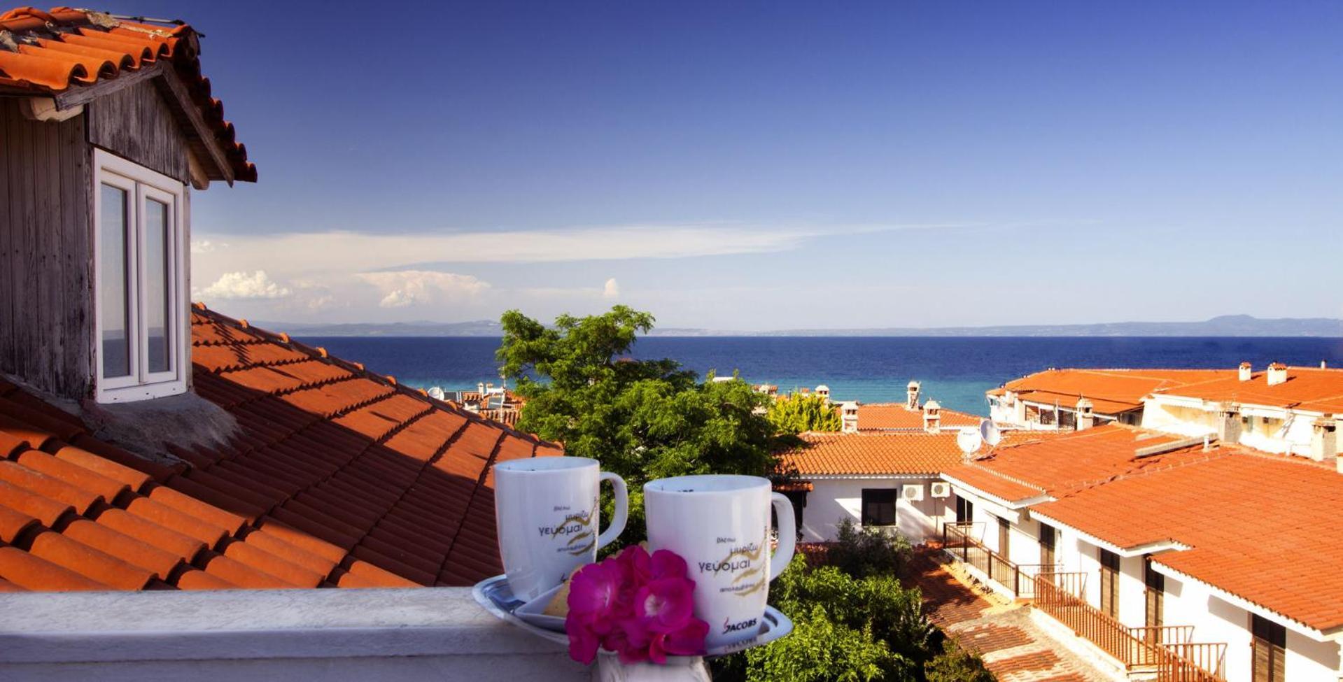 Hotel Odysseas โปไลโครโน ภายนอก รูปภาพ